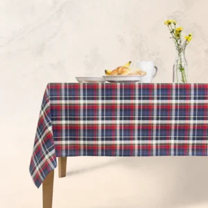 Table Cloth – Blue Tartan