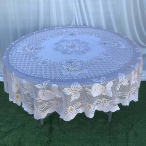 ผ้าลูกไม้ปูโต๊ะจีน