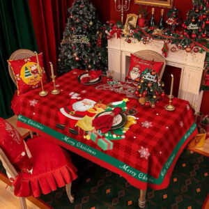 ผ้าคลุมโต๊ะลายคริสต์มาส