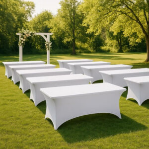 ผ้าปูโต๊ะยืดสูง